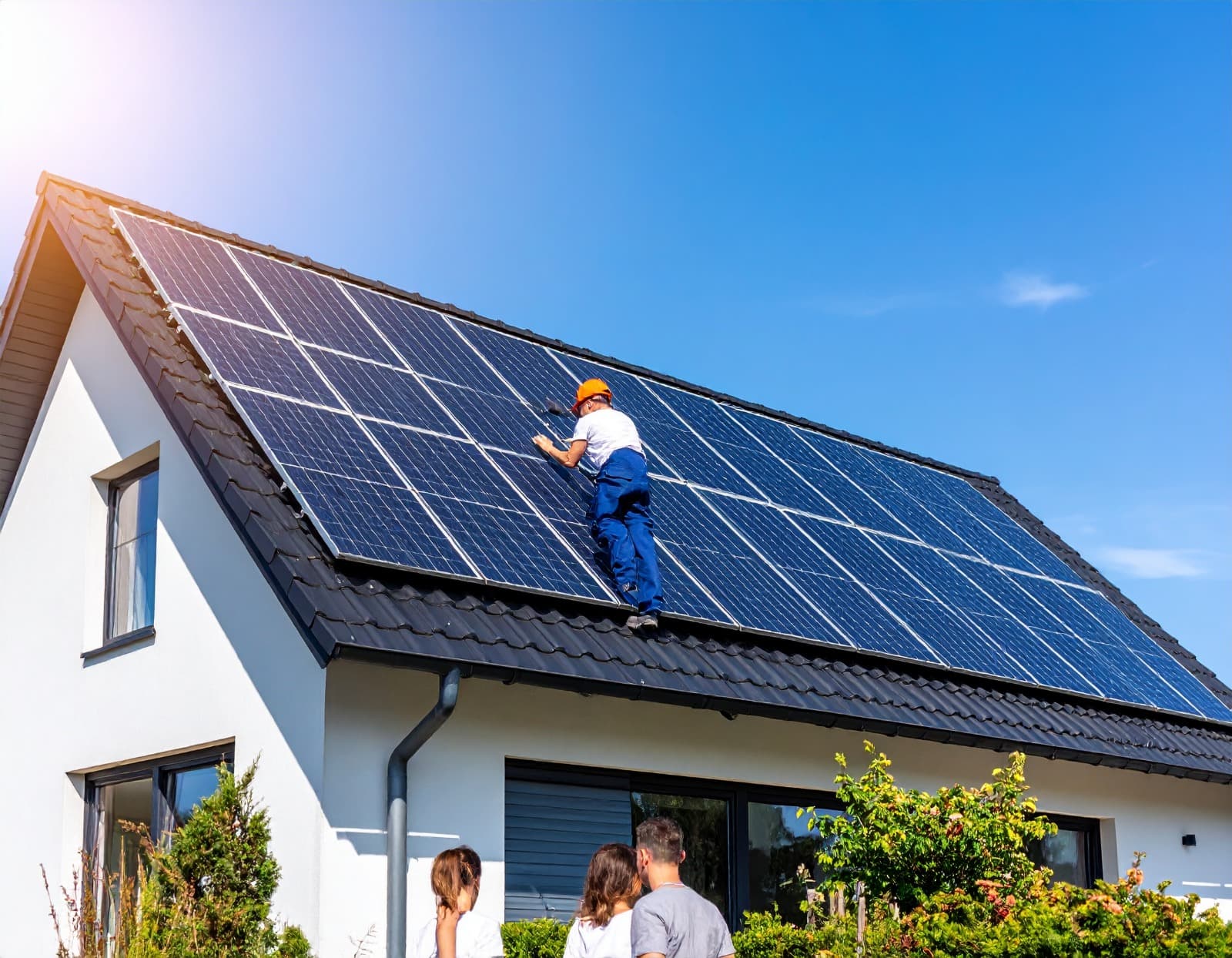 Panneaux solaires photovoltaïques